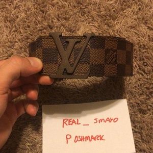 Louis Vuitton Damier Ebene Belt